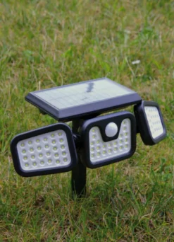 LED-Strahler Panta Trio Solar
