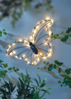 LED-Wanddeko "Schmetterling"