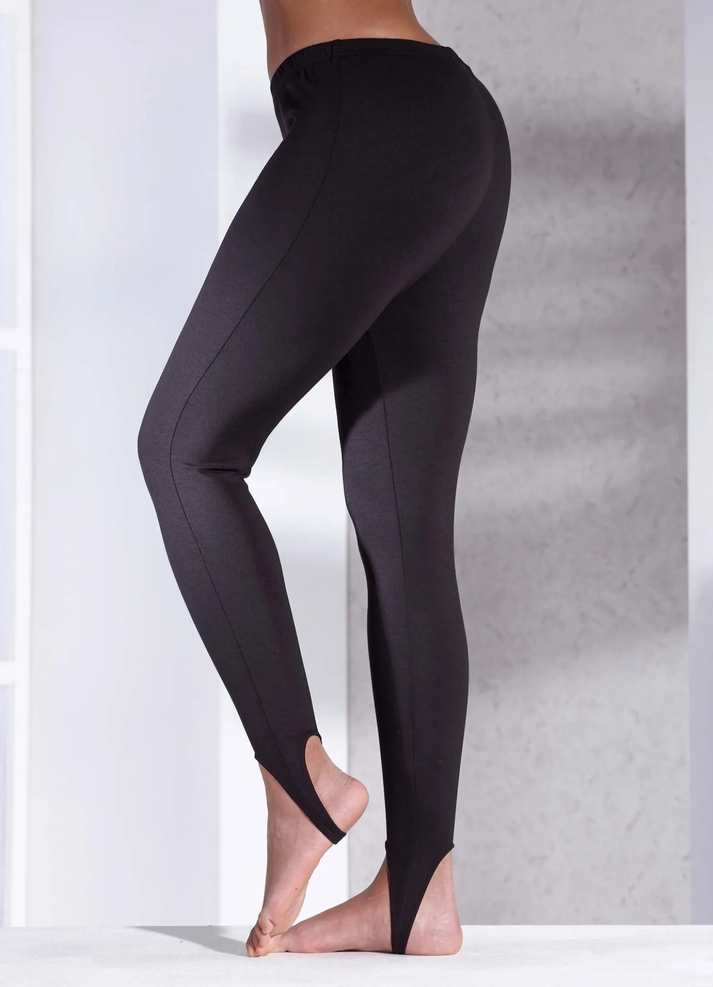 Leggings mit Fersenband