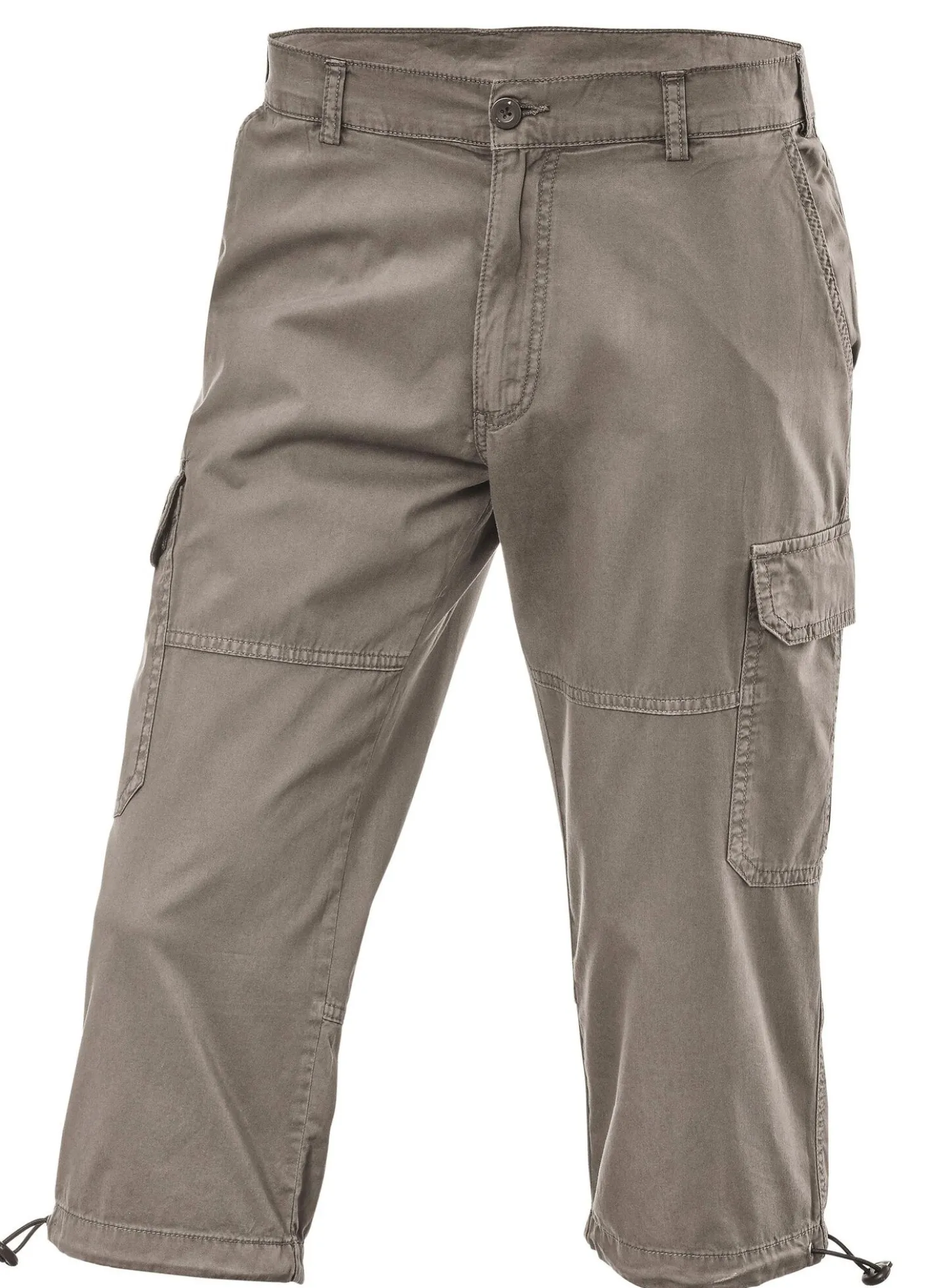 Long-Bermudas aus reiner Baumwolle