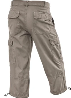 Long-Bermudas aus reiner Baumwolle