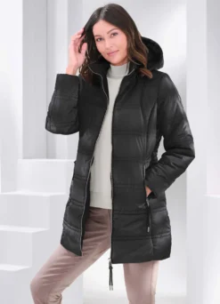 Longjacke mit 2-Wege-Reißverschluss