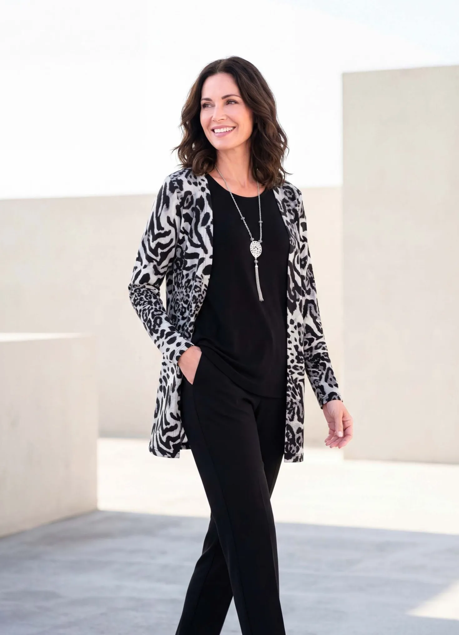 Longshirt in 2-in-1 Optik