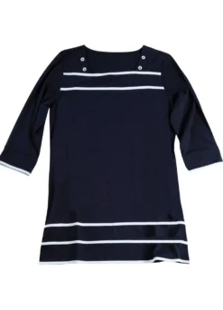 Longshirt mit Karree-Ausschnitt in 3 Farben