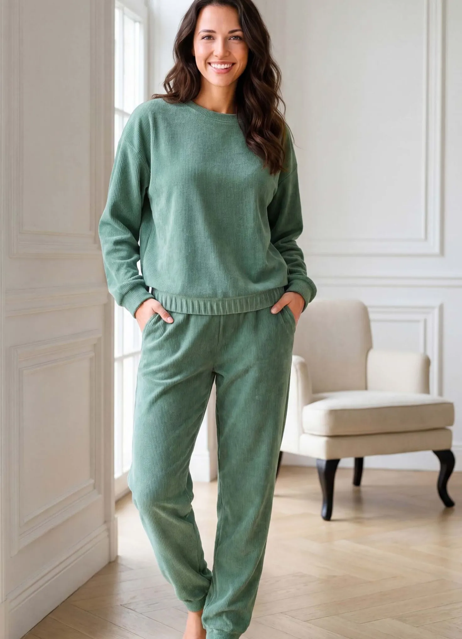 Lounge-Anzug von „Laurina“