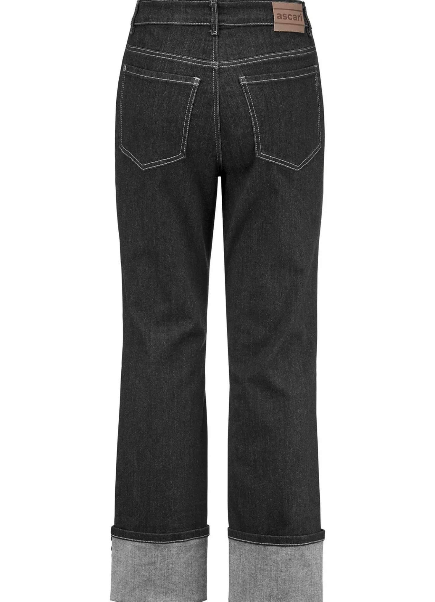 Magic-Jeans mit krempelbaren Aufschlägen