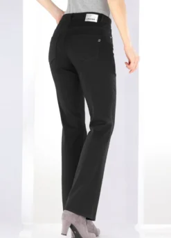 Magic-Jeans mit modisch weiterem Beinverlauf