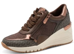 MARCO TOZZI, schicke Damen-Sneaker, Weite F, mit Reißverschluss