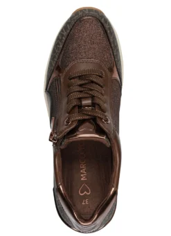 MARCO TOZZI, schicke Damen-Sneaker, Weite F, mit Reißverschluss