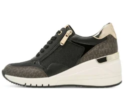 MARCO TOZZI, schicke Damen-Sneaker, Weite F, mit Reißverschluss