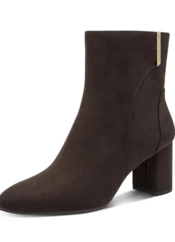 MARCO TOZZI, stilvolle Damen-Stiefeletten, Winterschuhe, Weite F, mit Reißverschluss