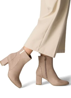 MARCO TOZZI, stilvolle Damen-Stiefeletten, Winterschuhe, Weite F, mit Reißverschluss