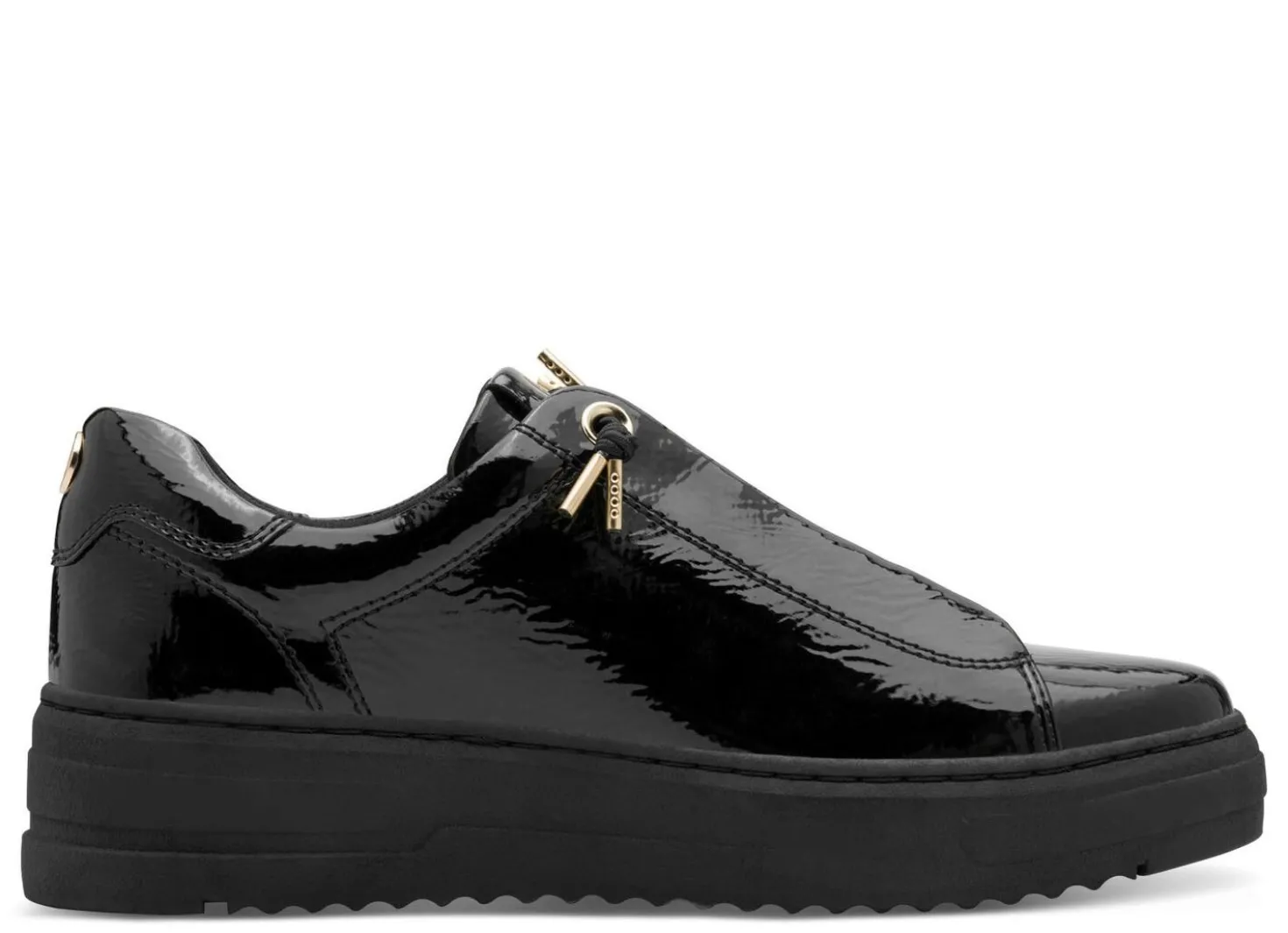 MARCO TOZZI, trendige Damen-Sneaker, Weite F, mit elastischer Zier-Schnürung
