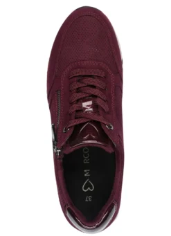 MARCO TOZZI, trendige Damen-Sneaker, Weite F, mit Reißverschluss