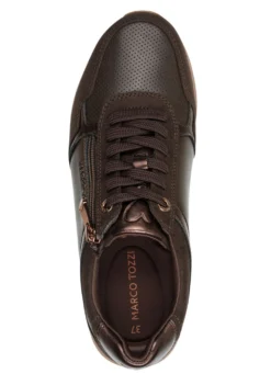 MARCO TOZZI, trendige Damen-Sneaker, Weite F, mit Reißverschluss