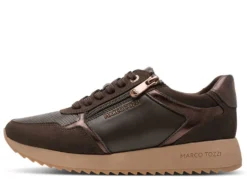 MARCO TOZZI, trendige Damen-Sneaker, Weite F, mit Reißverschluss