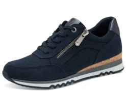 MARCO TOZZI, trendige Damen-Sneaker, Weite F, mit Reißverschluss