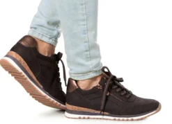 MARCO TOZZI, trendige Damen-Sneaker, Weite F, mit Reißverschluss