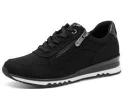 MARCO TOZZI, trendige Damen-Sneaker, Weite F, mit Reißverschluss