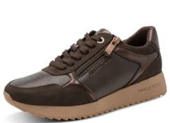 MARCO TOZZI, trendige Damen-Sneaker, Weite F, mit Reißverschluss