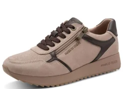 MARCO TOZZI, trendige Damen-Sneaker, Weite F, mit Reißverschluss