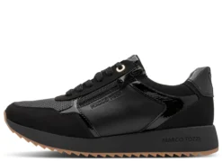 MARCO TOZZI, trendige Damen-Sneaker, Weite F, mit Reißverschluss