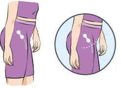 Massagegerät, 2er Set - Mini Massagestab + Doppel-Liebeskugel