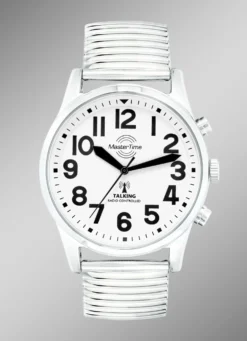 Master Time Funk-Herrenuhr mit sprechende Zeitansage