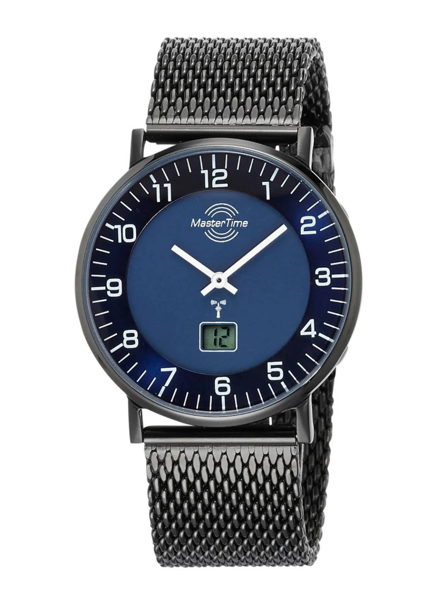Master Time Funk-Herrenuhr mit Edelstahlband