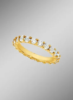 Memoire-Brillantring mit Brillanten