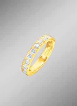 Memoire-Ring mit Brillanten