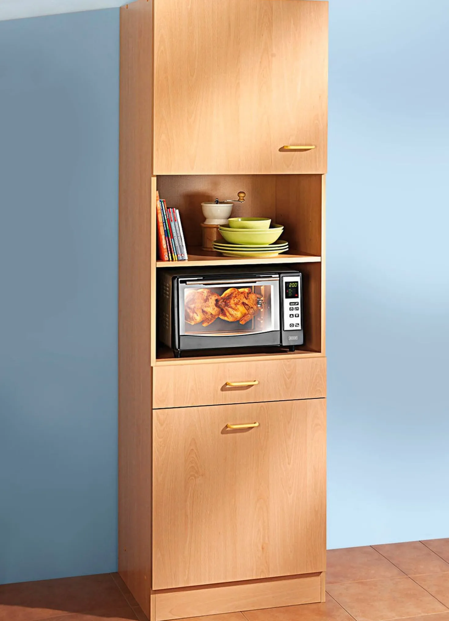 Mikrowellen-Schrank