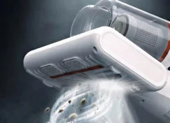 Milbensauger mit UV-C-Lampe und Wärmefunktion