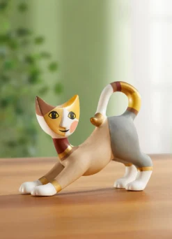 Mini-Katze Leni aus Biskuitporzellan