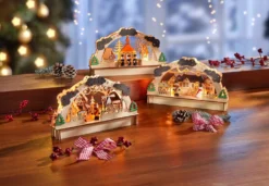 Mini-Schwibbögen, 3er-Set