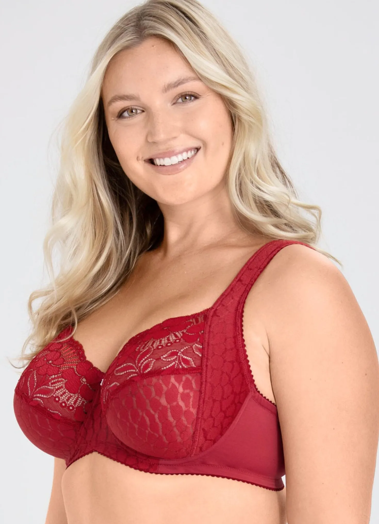 Miss Mary Bügel-BH mit strukturiertem Vorderteil
