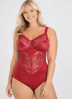 Miss Mary Hosenkorselett mit Elastikspitzeneinsätzen