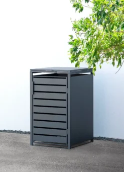 Mülltonnenbox „Kubus“, anthrazit