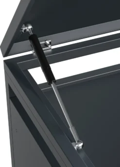Mülltonnenbox „Kubus“, anthrazit