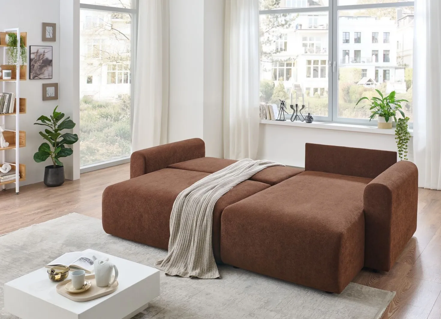 Moderne Polsterecke mit Funktion
