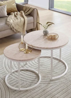 Moderner Couchtisch, 2er Set