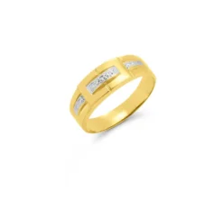 Moderner Damenring mit Diamant