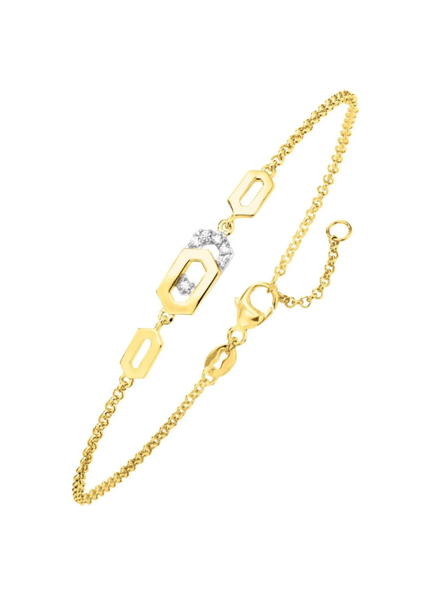 Modernes Armband mit Zirkonia