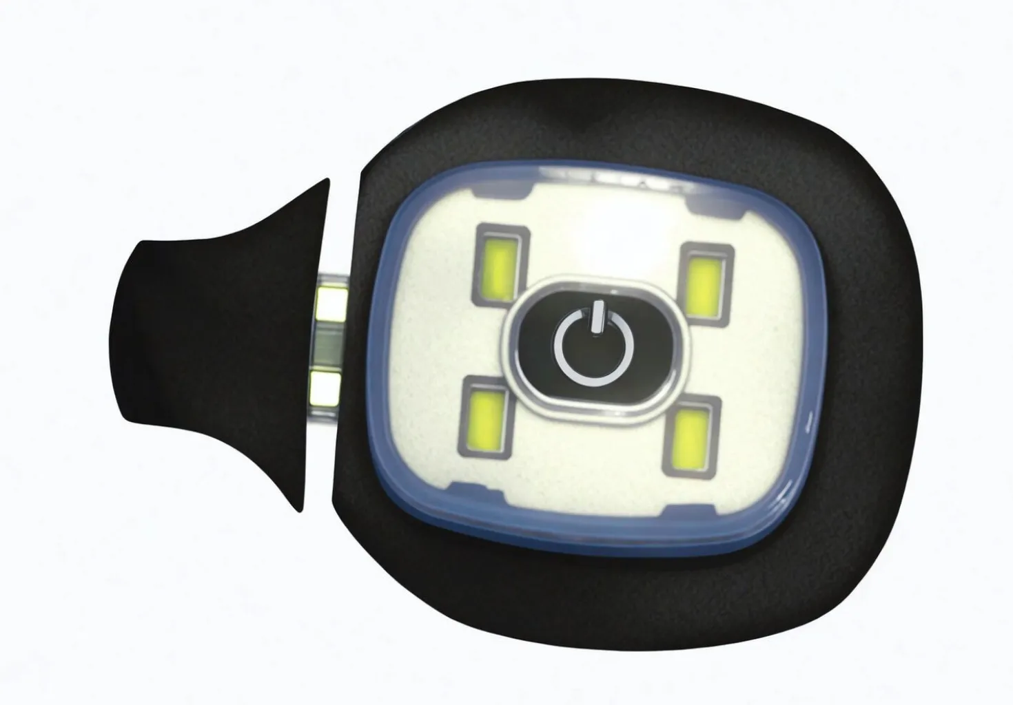 Modische Mütze mit integrierter, herausnehmbarer LED-Lampe