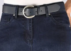 Modischer Damen-Gürtel aus Leder, 3,5 cm breit