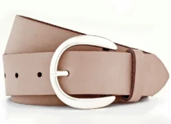 Modischer Damen-Gürtel aus Leder, 3,5 cm breit