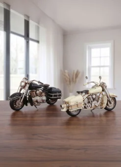 Motorrad-Oldtimer, 2er-Set