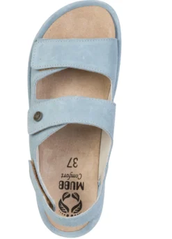 Mubb, bequeme Damen-Sandalen, Weite H, mit herausnehmbarem Fußbett