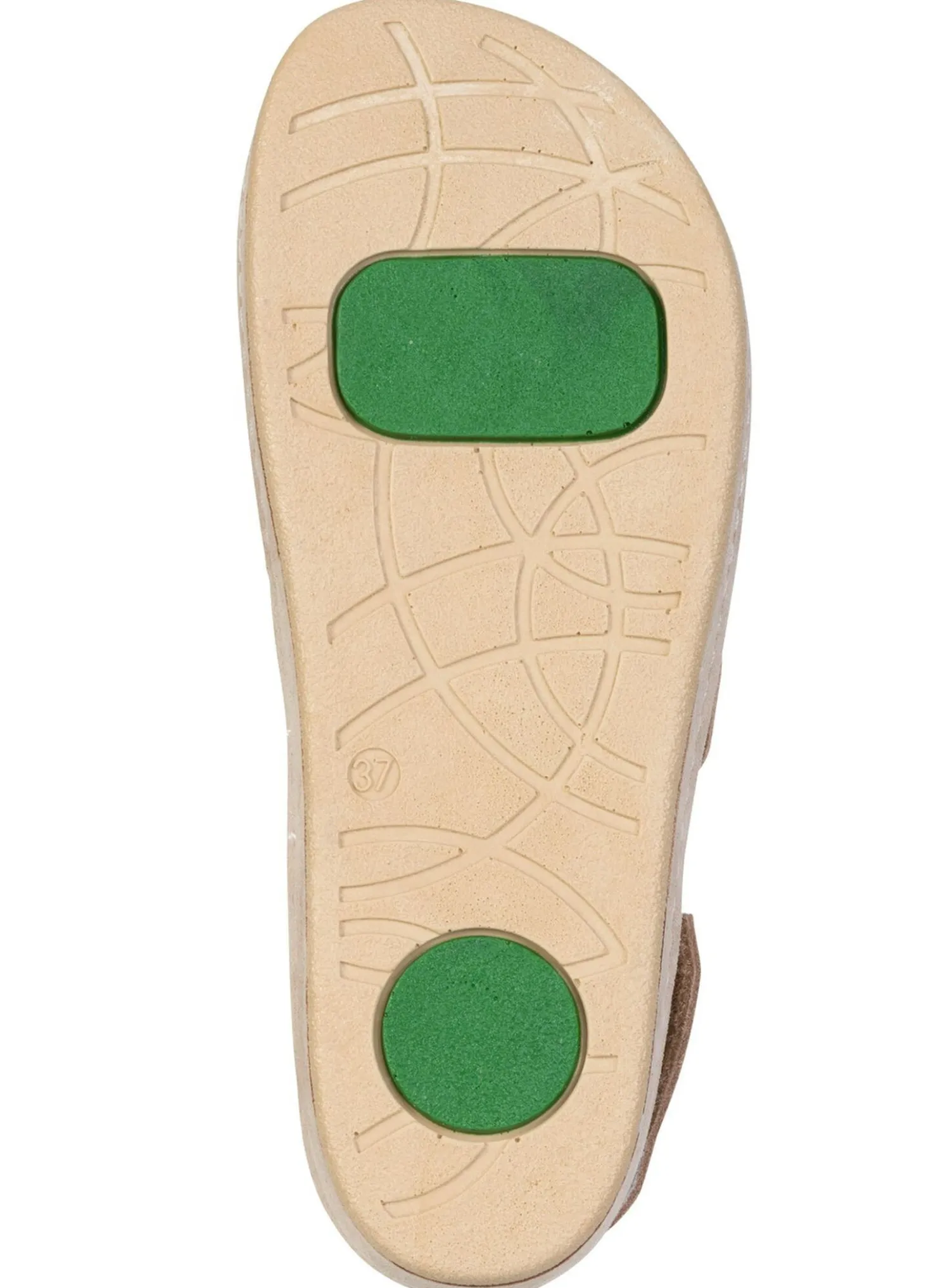 Mubb, bequeme Damen-Sandalen, Weite H, mit herausnehmbarem Fußbett