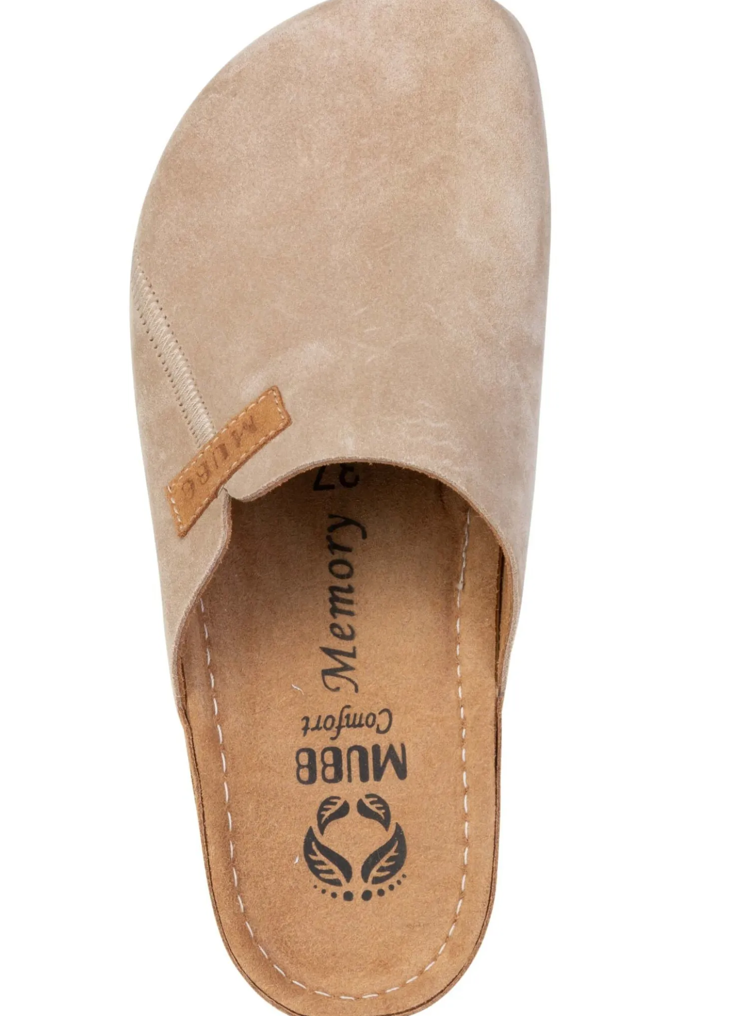 Mubb, trendige Clogs, Weite H, aus Leder